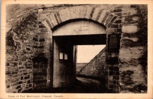 Canada Prescott Gates Of Fort Wellington 1950