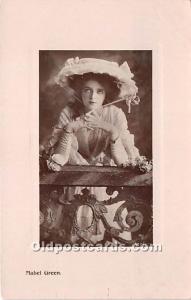 Mabel Green Theater Actor / Actress 1907 