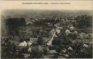 CPA blaincourt-les-precy panorama view of the quarries (1207435) 