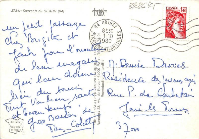 BR8675 Bearn  france