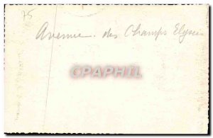Old Postcard Paris Champs Elysees