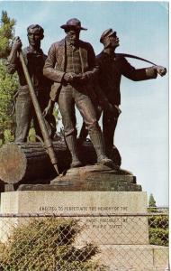 US    PC1077  LUMBERMENS' MONUMENT, HURON NATIONAL FOREST