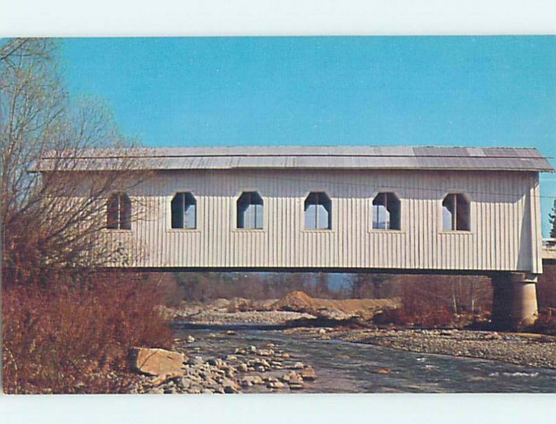 Pre-1980 COVERED BRIDGE Sunny Valley - Near Grants Pass Oregon OR H8576