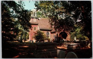 Old Swedes Church Wilmington Delaware DE Place Of Worship Parish Postcard