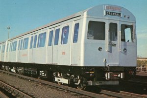 London Underground C77 Stock Wimbledon Train to Edgeware Station Postcard