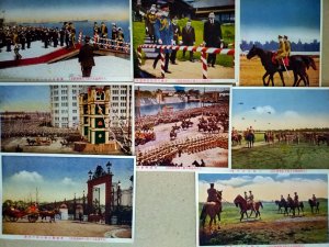 1922 UK PRINCE OF WALES EDWARD VIII JAPAN tour POSTCARD set Tokyo University