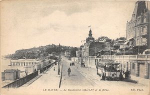 br107489 havre le boulevard albert 1 er et la heve france