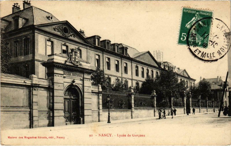 CPA NANCY Lycée de Gracons MEURTHE et MOSELLE (101928)