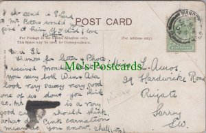 Genealogy Postcard - Amos, 29 Hardwicke Road, Reigate, Surrey  GL1731