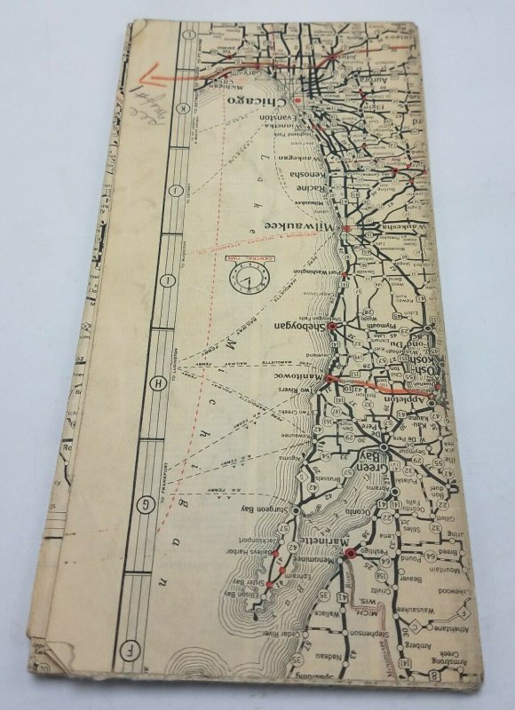 Lot of 3 1939 AAA Official Lithograph Road Maps: North Central, West & Northeast