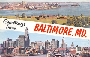 Greetings from Baltimore Greetings from, Maryland MD s 