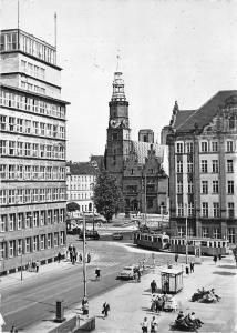 B65911 tramways in Wroclaw poland