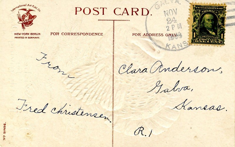 Greeting - Thanksgiving 