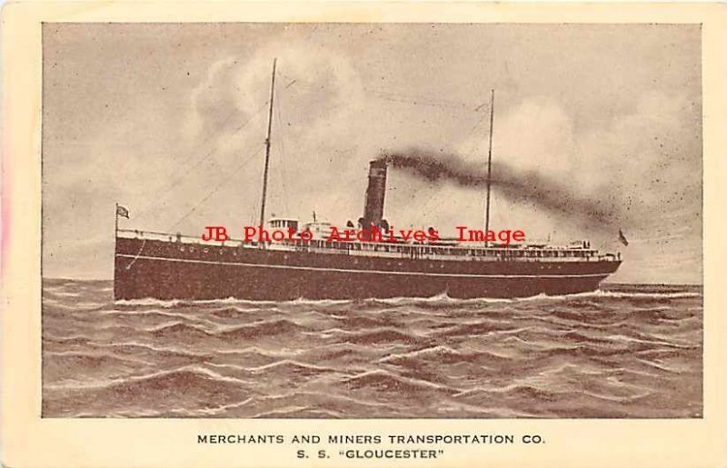 Merchants & Miners Transportation Company, Steamer SS Gloucester, Steamship