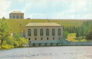 MORLEY, MI Michigan HARDY DAM~Muskegon River NEWAYGO CO c1960's Chrome Postcard