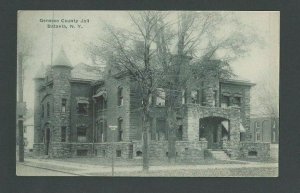 Ca 1920's PPC Batavia NY Genesee County Jail