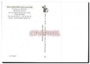 Modern Postcard Paris Our ancestors the Gauls Ile Saint Louis (restaurant)