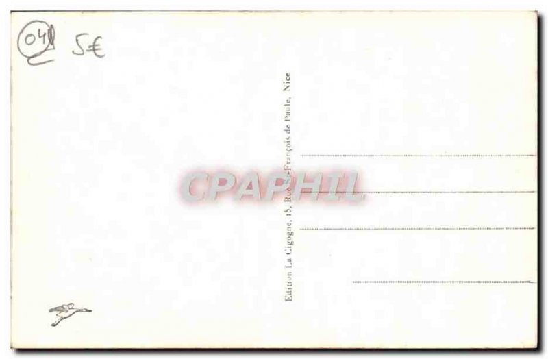 Old Postcard Sisteron The Trouee Durance