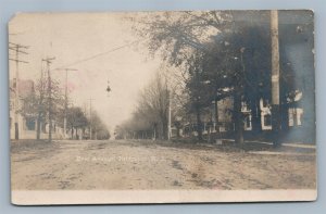 BRIDGETON NJ EAST AVENUE ANTIQUE REAL PHOTO POSTCARD RPPC