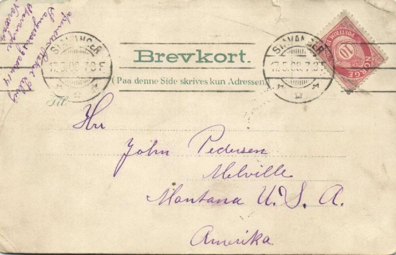 norway norge, STAVANGER, Multiview, Hotel Victoria (1908) Stamp