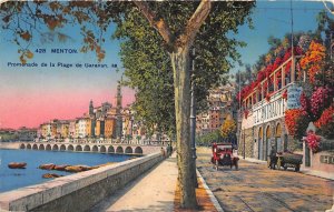 Lot179 france menton Garavan beach promenade car