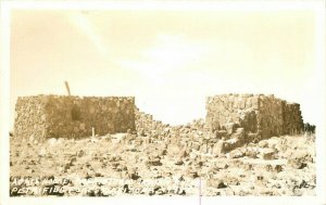 Agate House Indian Ruins Petrified Forest 1940s Route 66 Photo Postcard 9650