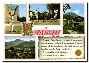 Modern Postcard The Basque Pelota The Portie Folklore Landscapes