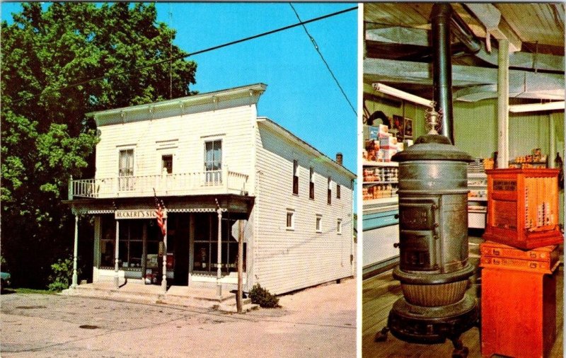Ellison Bay WI Wisconsin PIONEER STORE/Ruckert's~Lester Newman ROADSIDE Postcard