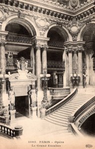 France Paris Theatre National de l'Opera Le Grand Escalier