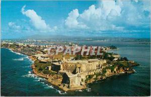Modern Postcard El Morro Castle in San Juan