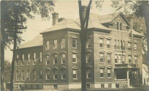 1908 Salem New York School House RPPC Photo Postcard 11134