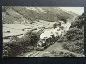 Wales Talyllyn Railway SIR HAYDYN No.3 PASSING QUARRY SIDINGS 1962 RP Postcard