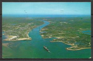 Massachusetts, Cape Cod - Aerial View of Gray Gables & Taylor's Point - [MA-253]
