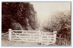 1904 White Gate View Pangbourne Berkshire England Posted RPPC Photo Postcard