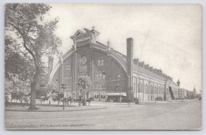 State Vw~B&W Convention Hall 5th & K & L Streets~Washington DC~Vintage Postcard