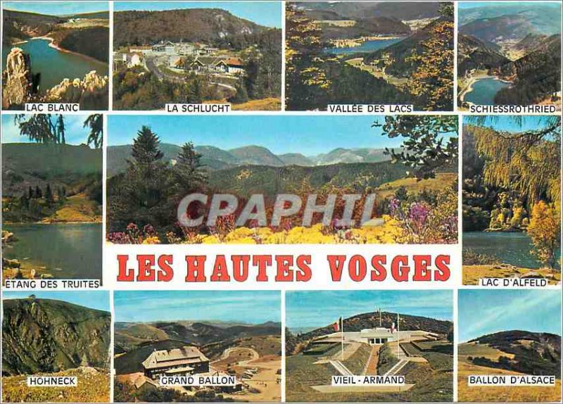 Modern Postcard The Vosges Lac Blanc La Schlucht Lakes Valley Schiessrothried