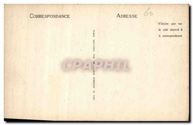 Old Postcard Compiegne Chateau Flower Show