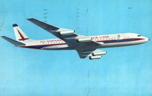 VINTAGE POSTCARD EASTERN AIRLINES DC-8 POWERED BY PRATT & WHITNEY JT4A JET 1963