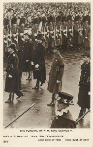 King George V Funeral Duke Edward VIII, Duke of Gloucester, York and Kent