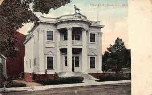 J84/ Peekskill New York Postcard c1910 Elks Lodge Building 140