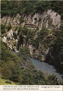 Cpm top Gorges du verdon railcar C.F.D. in the become branchai (1209276) 