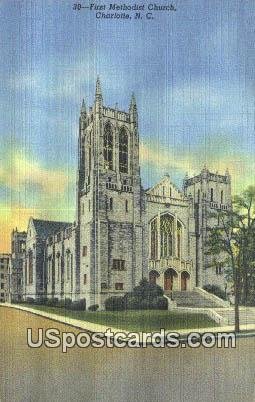 First Methodist Church in Charlotte, North Carolina