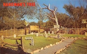 Hangman's tree World-famous boot Hill Cemetery Dodge City Kansas