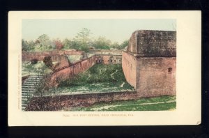 Pensacola, Florida/FL Postcard, Old Spanish Fort San Carlos, Detroit Publishing