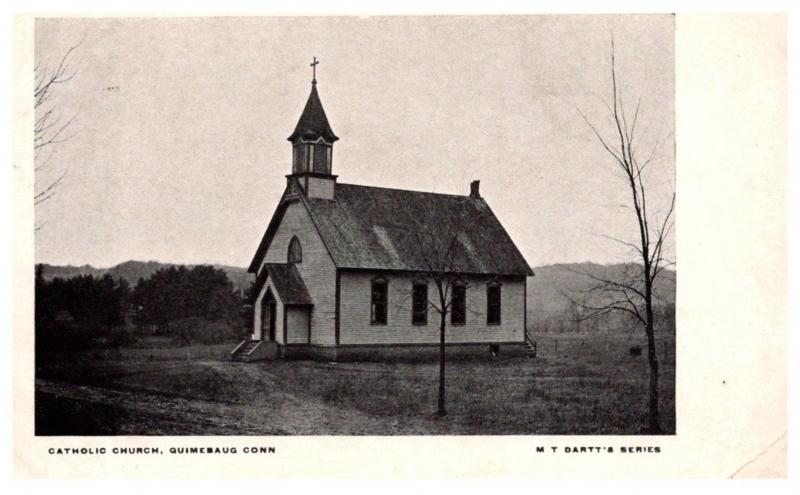 Connecticut Quimebaug , Catholic Church (M.T.Dartts Series )