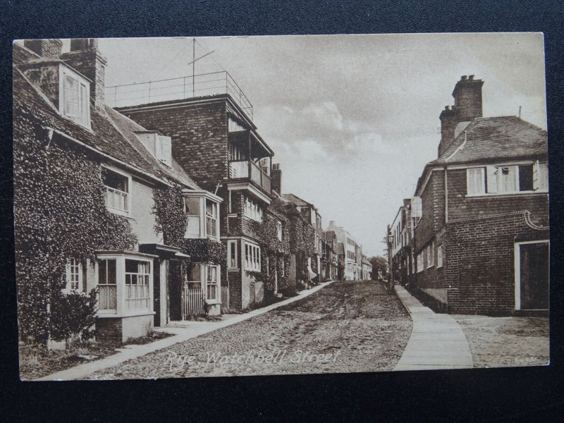 Sussex RYE Watchbell Street - Old Postcard by Frith 64931