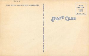 1940s Salt Lake City Utah Woolworth largest lunch counter Postcard 25-2446