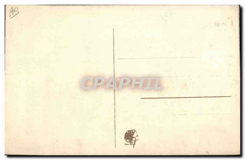 Old Postcard Fancy Toil?e