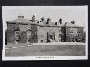 Scotland LOCKERBIE HOUSE HOTEL - Old RP Postcard