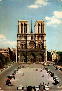 France Paris Notre-Dame 1970